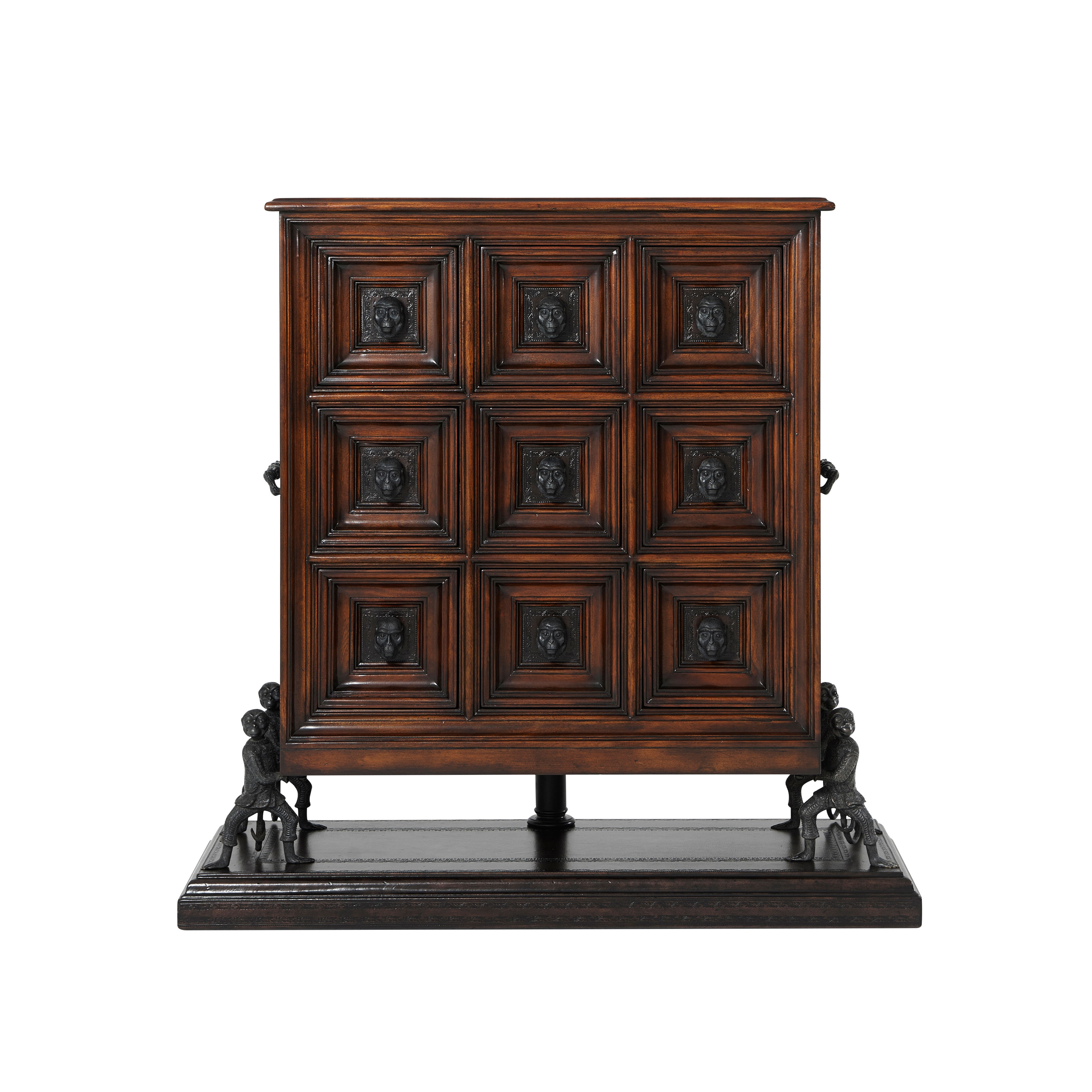 Theodore Alexander Breeze 274144179 Pine Wire-Brushed 3-Door